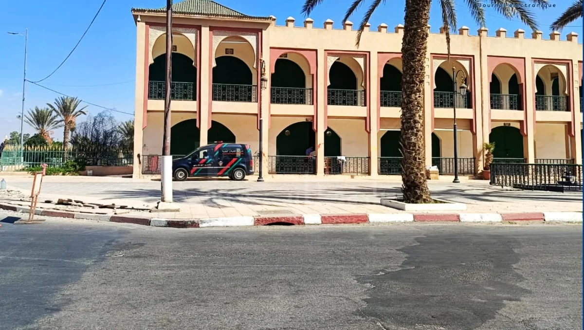 الشرطة-العلمية-تباشر-رفع-البصمات-بعد-سرقة-محلات-بتارودانت