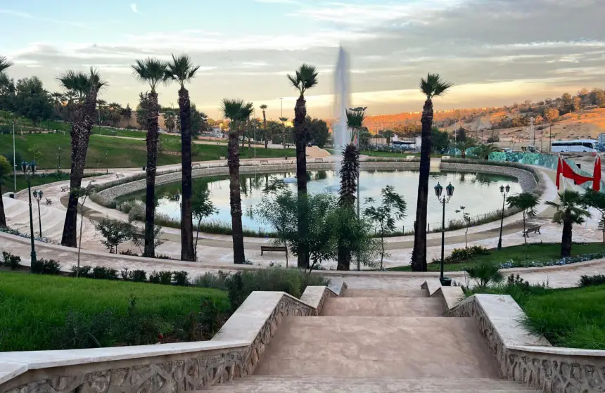 افتتاح-حديقة-“باب-لامر”-بفاس-احتفالا-بالذكرى-الخمسين-للمسيرة-الخضراء-المظفرة