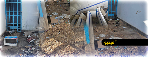 السوق-البلدي-ببن-الطيب.-مشروع-فاشل-يتحول-إلى-مرتع-للنفايات-والسكارى