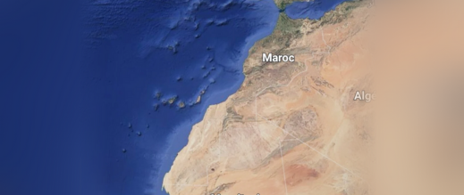 غوغل-تكشف-حقيقة-اختفاء-الخط-الفاصل-من-خريطة-المغرب