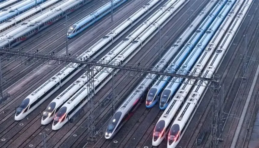 الصين-تتجاوز-حاجز-الـ50-ألف-كيلومتر-في-شبكة-قطاراتها-فائقة-السرعة