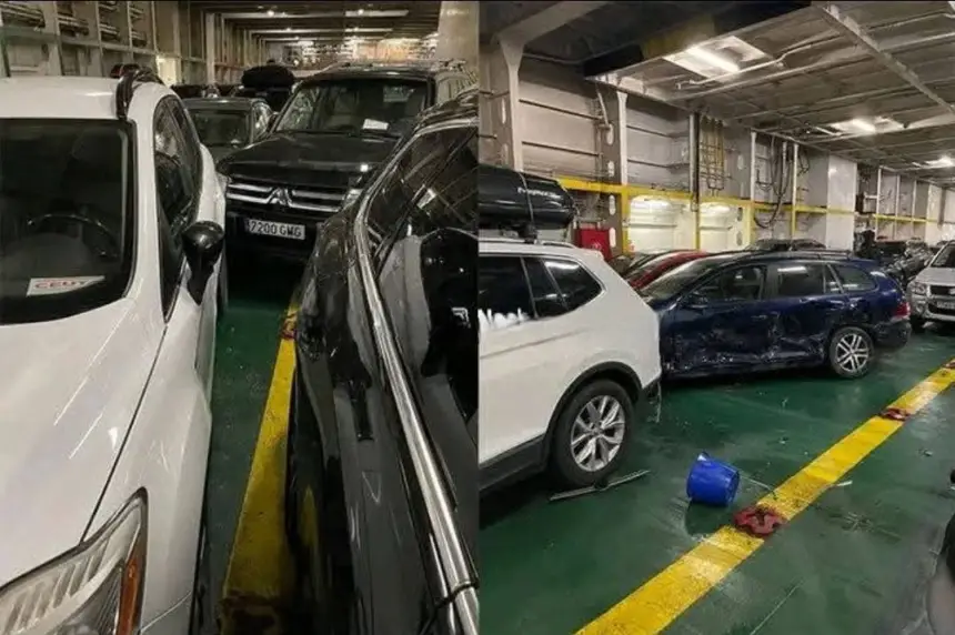 عاصفة-بحرية-تحوّل-رحلة-بين-سبتة-“المحتلة”-والجزيرة-الخضراء-إلى-فوضى-داخل-باخرة-وتخلف-خسائر-كبيرة