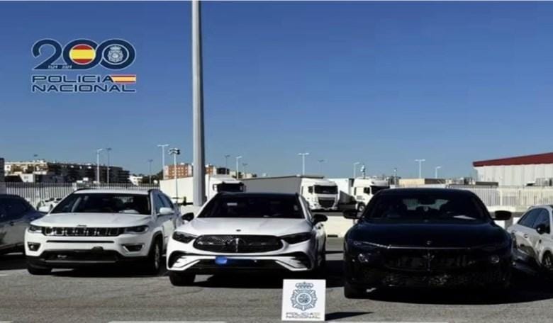 إسبانيا.-إفشال-عملية-تهريب-14-سيارة-مسروقة-نحو-المغرب