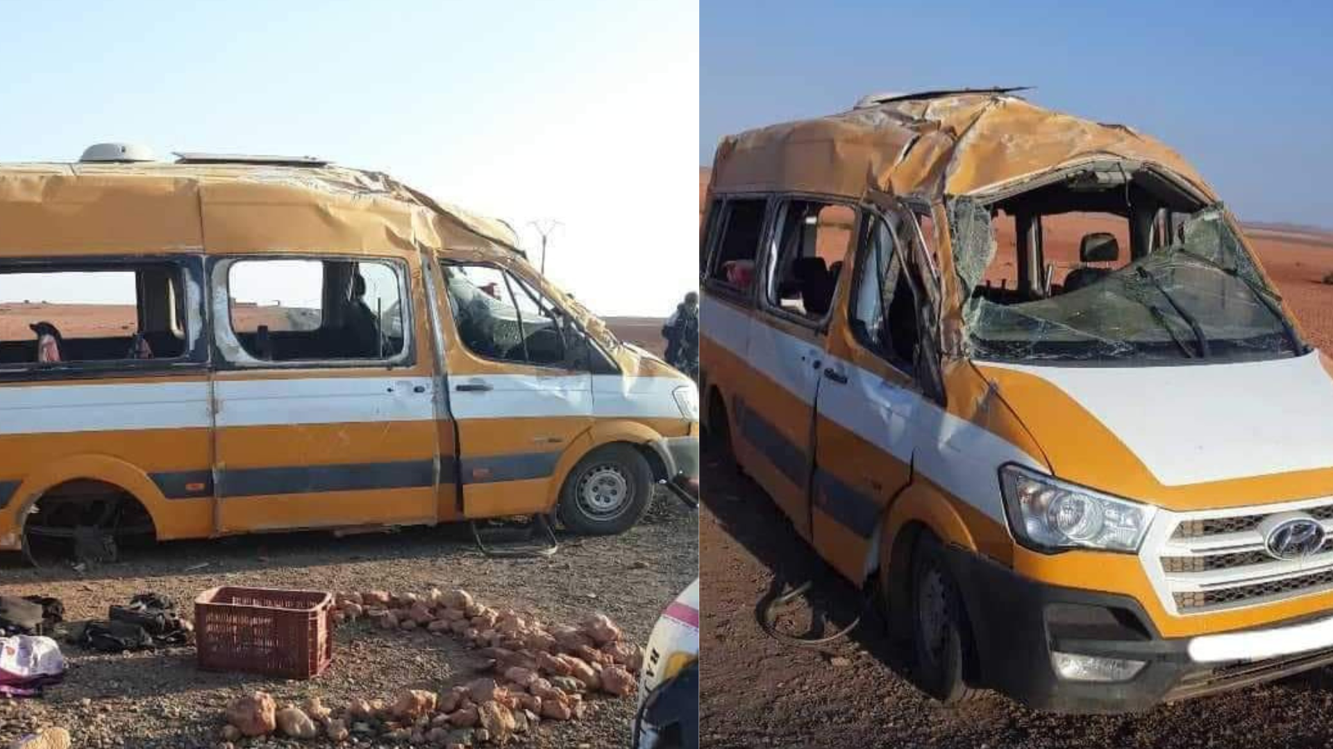 مصرع-تلميذتين-في-حادث-انقلاب-حافلة-للنقل-المدرسي-بفكيك