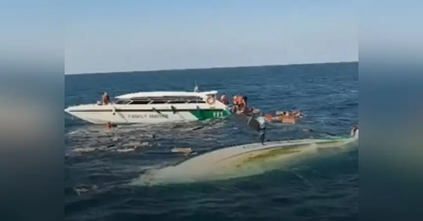 بالفيديو…مقتل-سائحة-روسية-وإصابة-21-آخرين-في-حادث-تصادم-بحري-في-تايلاند