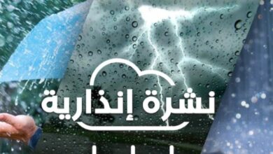 نشرة-إنذارية.-اضطراب-جوي-قوي-يطال-الدريوش-والحسيمة-ابتداء-من-السبت