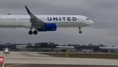 بالفيديو…طائرة-ركاب-تنجو-بأعجوبة-من-كارثة-وشيكة