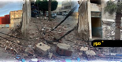 فضيحة-إهمال-ببن-الطيب.-أسلاك-كهربائية-معلقة-تهدد-الأرواح-وسط-صمت-الجماعة-وتجاهل-الشركة