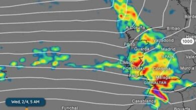 “ليوناردو”-يقترب.-منخفض-جوي-عنيف-يهدد-مدن-شمال-المملكة