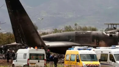 تحطم-طائرة-نقل-عسكرية-جزائرية-بعد-إقلاعها-ومقتل-اثنين-من-الطاقم