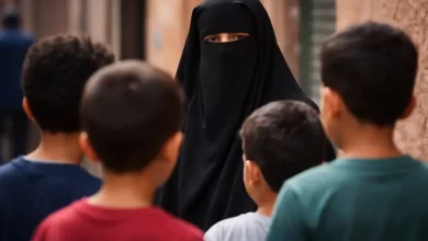 ضحية-سوء-فهم.-محاصرة-“منقبة”-ومرافقها-بمراكش-بعد-اقترابها-وحديثها-مع-أطفال