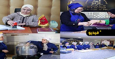 نساء-دار-الأم-بالناظور-يحتفلن-باليوم-العالمي-للمرأة-بأعمال-خيرية