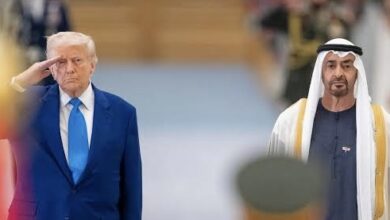 الرئيس-الإماراتي-ونظيره-الأمريكي-يبحثان-التطورات-الأخيرة-بالمنطقة