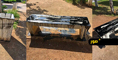 “أيادي-التخريب”-تعبث-بجمالية-الناظور.-مشاهد-صادمة-لمرافق-عمومية-بشارع-3-مارس-تثير-غضب-الساكنة