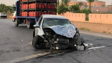 حادثة-سير-مروعة-تنهي-حياة-سائق-بضواحي-مراكش