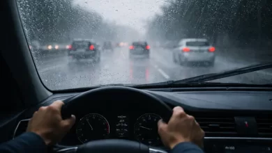10-أخطاء-شائعة-تُفاقم-حوادث-السير-أثناء-الأمطار-والرياح