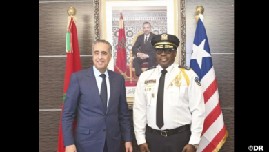 السيد-حموشي-يستقبل-المفتش-العام-للشرطة-بجمهورية-ليبيريا