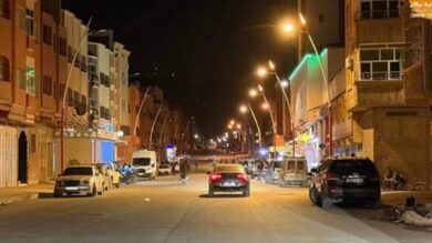 بركان-تطلق-شطر-الإنارة-العمومية-الأول-على-طريق-ورطاس