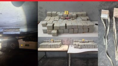 توقيف-سائق-شاحنة-دولية-بعد-محاولة-تهريب-181-كلغ-من-الشيرا