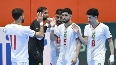 الدوري-الدولي-لكرة-القدم-داخل-القاعة-ببركان.المنتخب-المغربي-يتفوق-على-نظيره-من-الرأس-الأخضر-(7-1)