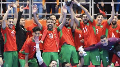 الدوري-الدولي-لكرة-القدم-داخل-القاعة-ببركان.-تتويج-المنتخب-المغربي-عقب-فوزه-على-نظيره-الليبي-(6-0)
