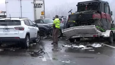 كولورادو.-تصادم-جماعي-يضم-نحو-70-مركبة-ويصيب-19-شخصاً