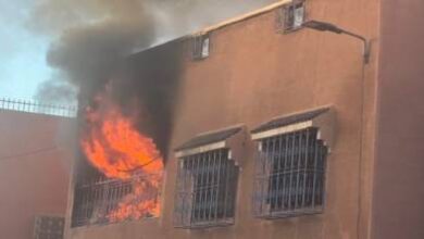 ورزازات.-حريق-مفاجئ-يودي-بحياة-طفل-داخل-بيت-أسرته