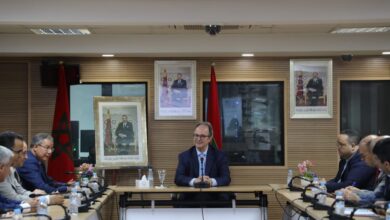 السيد-المندوب-الوزاري-المكلف-بحقوق-الإنسان-يترأس-حفل-تنصيب-السيد-الكاتب-العام-الجديد-للمندوبية-الوزارية