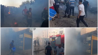 فاجعة-بسطات.-حريق-مهول-بمحل-للأفرشة-يودي-بحياة-طفل-في-الثامنة-من-عمره