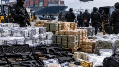 ضربة-دولية-لشبكات-التهريب.-حجز-157-طنا-من-المخدرات-وتوقيف-نحو-500-شخص